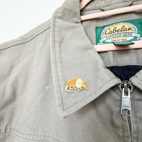 Vintage Cabela's Outdoor Gear Canvas Utility Vest Mens 2XL Gorpcore Outdoor - Picture 6 of 7
